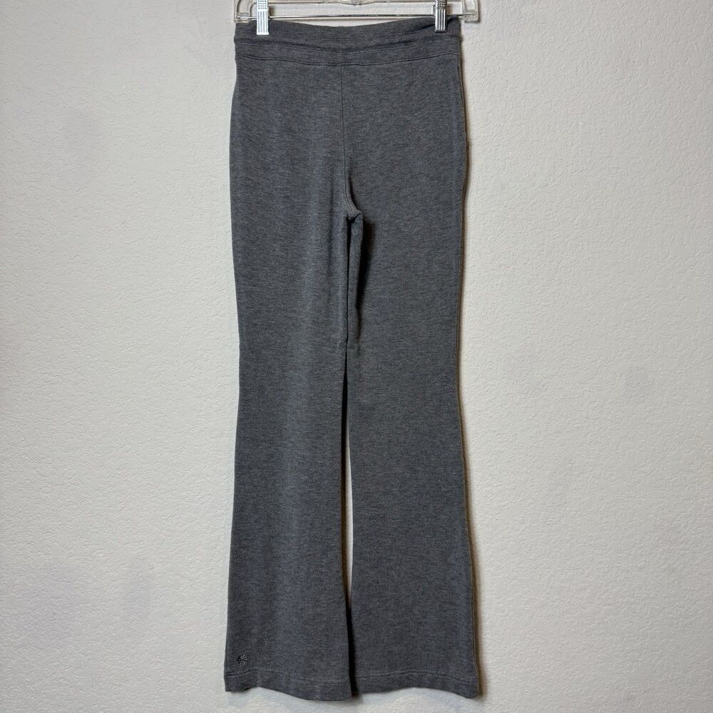 Athleta Gray Wide Leg Lounge Sweat Pants Tencel Stretchy Pockets Women’s XXS - Picture 4 of 9